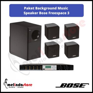 Paket Sound System Background Music Speaker Bose Freespace 3 | 2 speaker